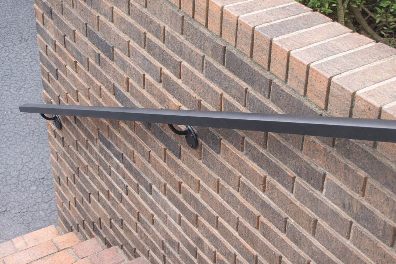 Brick wall installation